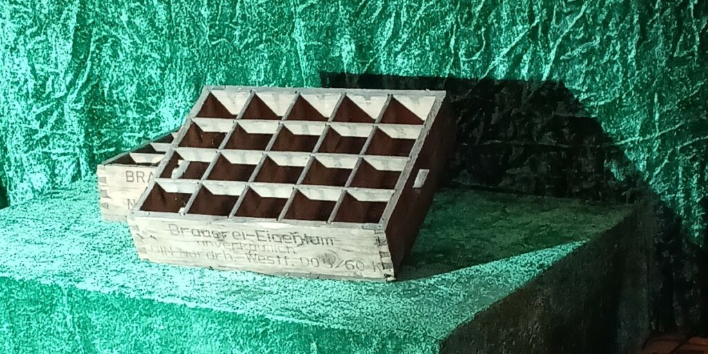 Bierkiste aus Holz