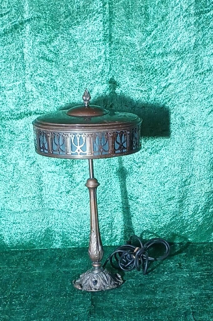 Jugendstilschreibtischlampe